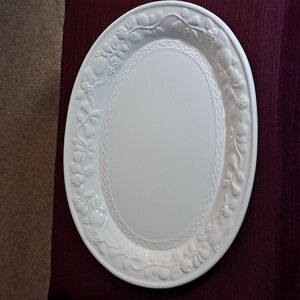 White Gibson Fruitful Large Platter